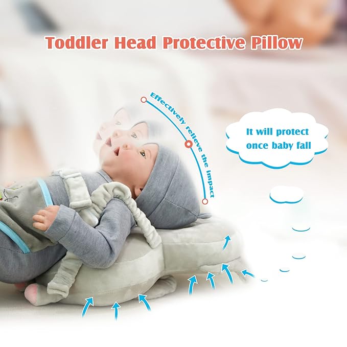Calody Baby Head Protector Cushion Toddler Backpack, Head Protection Backpack for Safety Products for Toddler Walker, Cute Design