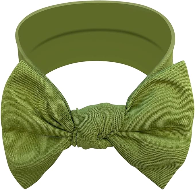 Baby Girl Headbands-Infant,Toddler Cotton Handmade Hairbands with Bows Child Hair Accessories