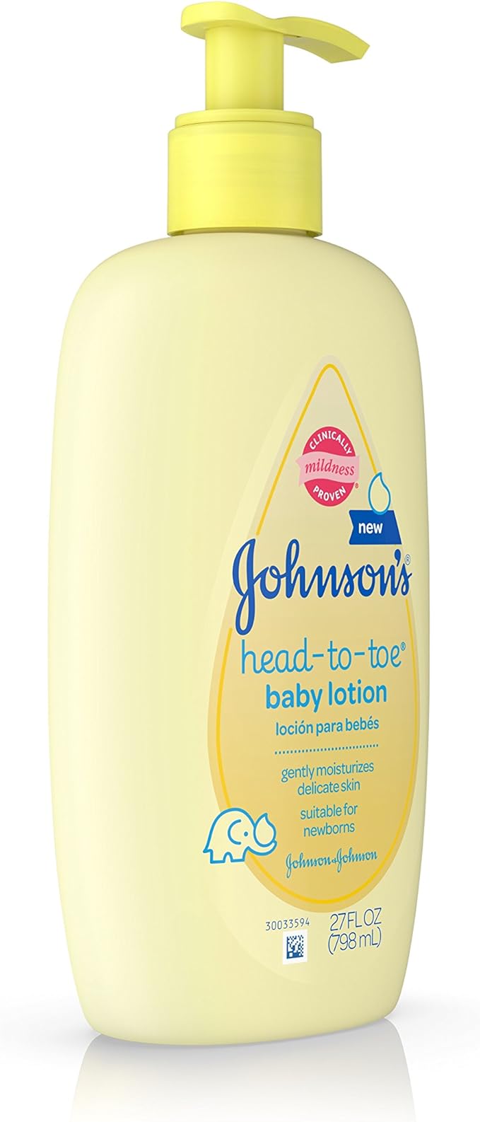 Johnson's Head-to-Toe Baby Lotion, 27 Fluid Ounce