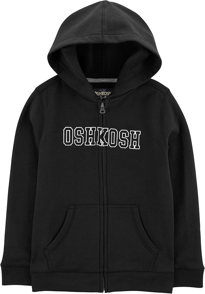 OshKosh B'Gosh Boys' Full Zip Logo Hoodie