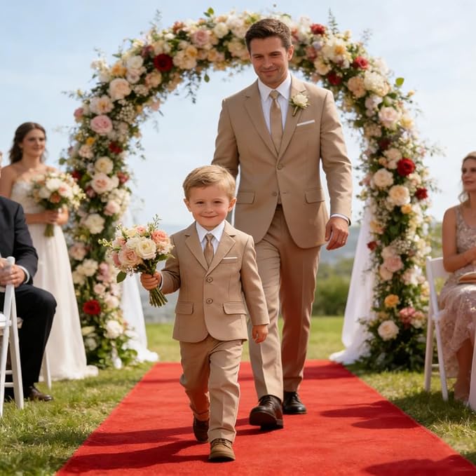 Baby Suit for Toddler Boys Infant Formal Suits Baby Boy Ring Bearer Wedding Outfit