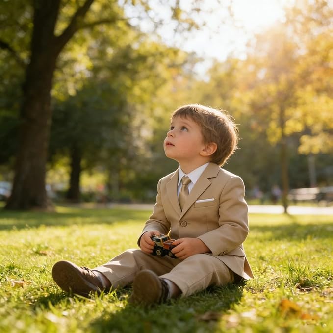 Baby Suit for Toddler Boys Infant Formal Suits Baby Boy Ring Bearer Wedding Outfit