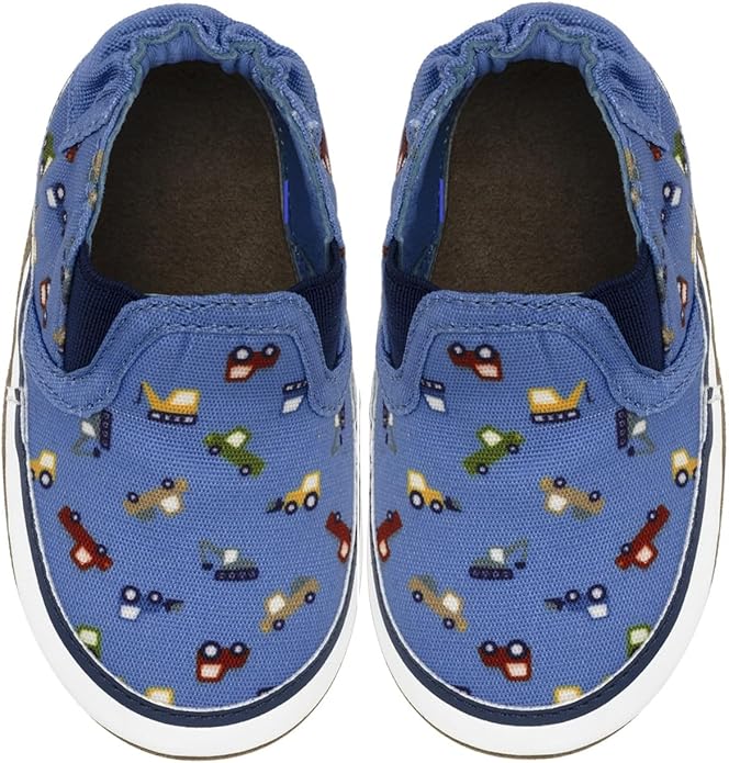 Robeez Baby Boys and Unisex Soft Soles Slip-Resistant Crib Shoes Slippers Moccasins for Infant and Toddler, 0-24 Months