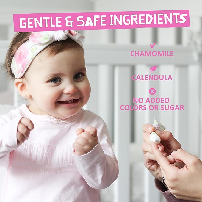 Jack N' Jill Baby Gum & Tooth Oral Gel for Teething Babies - Gentle Teething Essentials with Natural Chamomile & Calendula, No Added Sugars, Suitable for 4 Months & Up - 0.5 oz (15g), 2 Pack