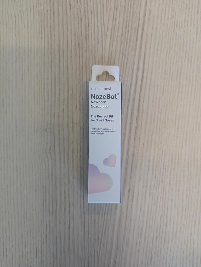 Dr. Noze Best Newborn Nozepiece | Safe for Infants and Toddlers | Only Works with NozeBot Electric Nasal Aspirator