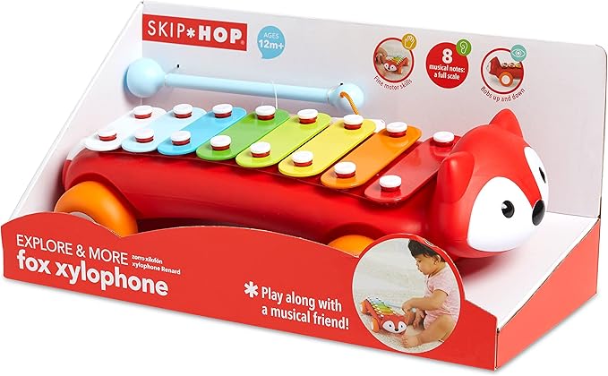 Skip Hop Xylophone Baby Toy, Explore & More, Fox