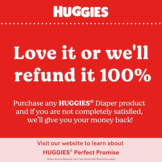 Huggies Size 4 Diapers, Little Movers Baby Diapers, Size 4 (22-37 lbs), 150 Count (6 Packs of 25), Packaging May Vary
