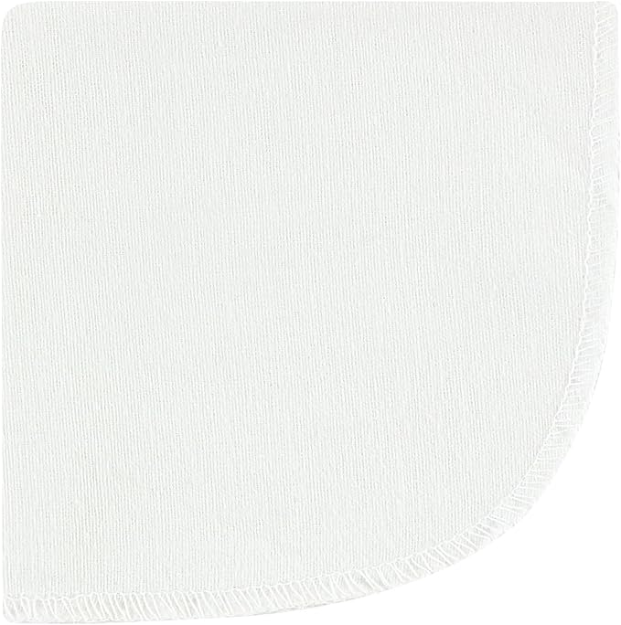 Hudson Baby Unisex Baby Flannel Washcloths, Neutral New Elephant 12Pk, One Size