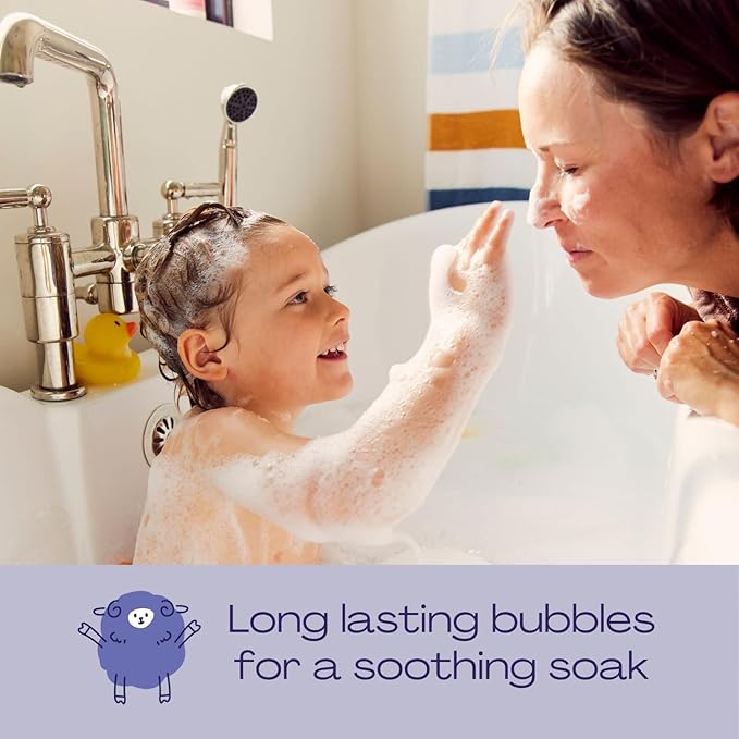 Hello Bello Ultra-Hydrating Baby Bubble Bath, Soft Lavender Scented, Tear Free & Safe for Sensitive Skin, 10oz Bottle