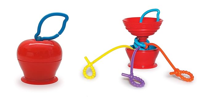 Grapple, The Baby Suction Cup Toy Holder for High Chair, Stroller and Teething Toys for Babies 6-12 Months. One of Your Baby Must Haves!