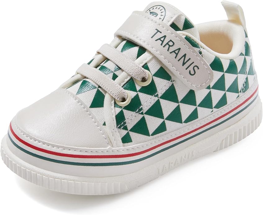 TARANIS Baby Squeaky Shoes Walking Sneakers with On/Off Squeaker Switch Non-Slip First Walkers Soft Rubber Toe Breathable Mesh