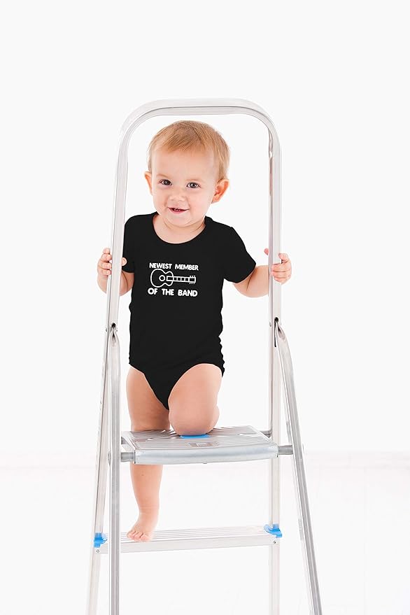 AW Fashions New Member Of The Band Baby Bodysuit Funny Family Newborn Outfit for Boys or Girls Clothing