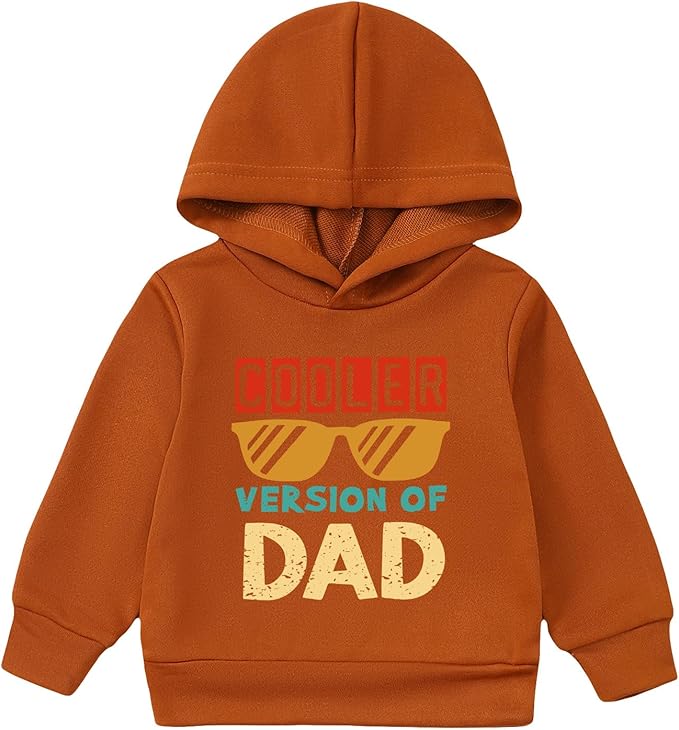 NZRVAWS Toddler Baby Boy Clothes 6 12 18 24 Months Long Sleeve Hoodie Sweatshirt Fall Winter 2-8T Little Boy Outfits