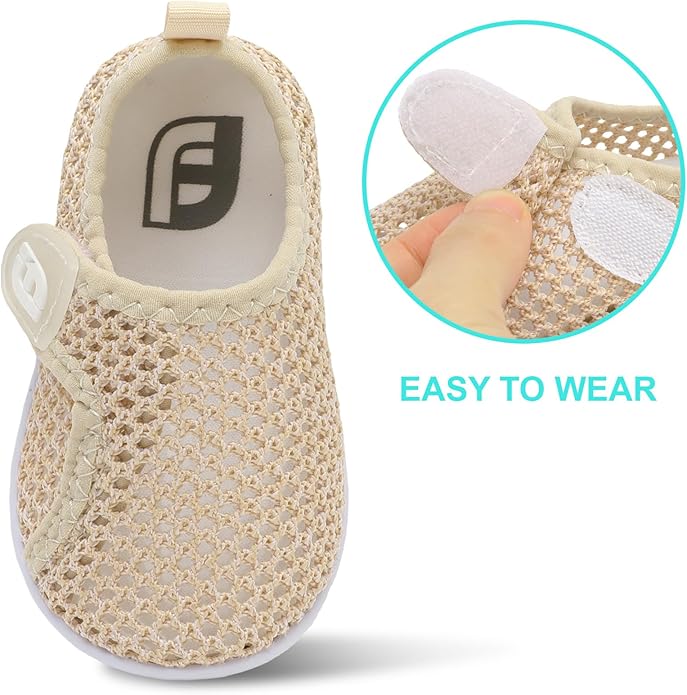JOINFREE Baby Toddler Water Shoes Boys Girls Sandals Barefoot Kids Breathable Sneakers Shoes for Walking Running