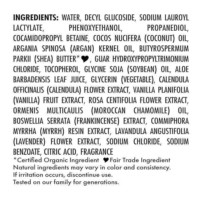 SheaMoisture Baby Wash & Shampoo for All Skin Types Raw Shea, Chamomile & Argan Oil Baby Wash and Shampoo with Frankincense & Myrrh to Help Cleanse 13 oz, Gold, Packaging may vary