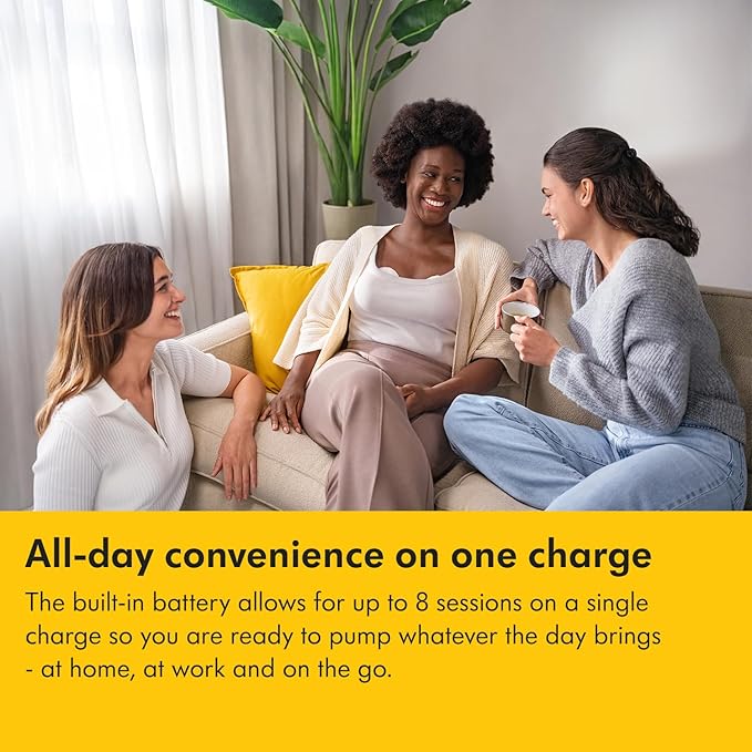Medela Magic InBra Hands-Free Wearable Breast Pump with Fluidfeel Technology, App Connectivity and Advanced Sensor Control, Ultra-Slim, Ultra-Lightweight, Silent, Hospital-Grade