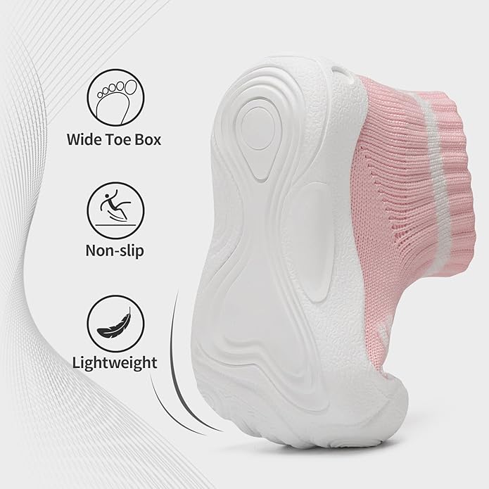 Baby Sock Shoes Breathable First Walking Shoes for Baby Girl Boy 6-24 Months Ultra-Light Infant Slippers Toddler Sneakers