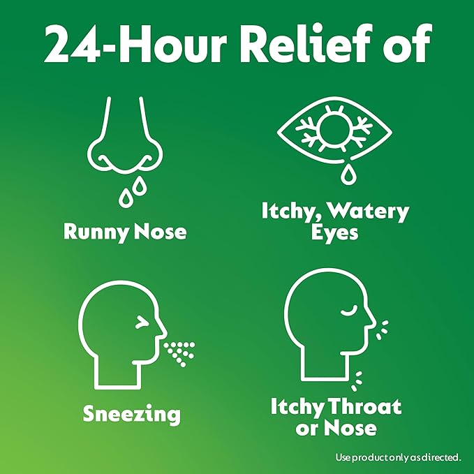 Zyrtec Children’s 24-Hour Allergy Relief Syrup, 5 mg Cetirizine Hydrochloride Antihistamine, Kids Allergy Medicine for Indoor/Outdoor Allergies & Hay Fever, Dye-, Alcohol- & Sugar-Free, Grape, 8 fl oz