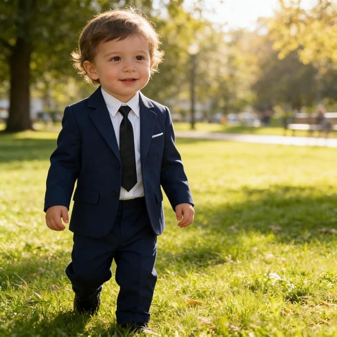 Baby Suit for Toddler Boys Infant Formal Suits Baby Boy Ring Bearer Wedding Outfit