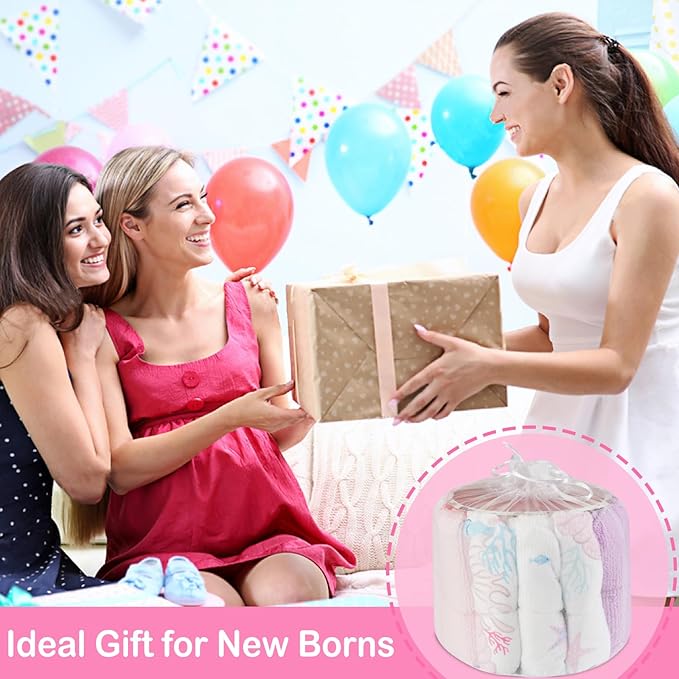 Viviland Baby Washcloths 24 Pack, Toddler Wash Cloths for Bath, Super Soft & Absorbent Bath Towel for Newborn and Infants, Baby Towels Care for Baby's Sensitive Skin