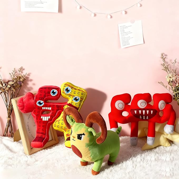 3PCS Steal a Brainrot Plush,Cute Soft Stuffed Animal, Collectible Gift for Game Fans (3PCS#G)