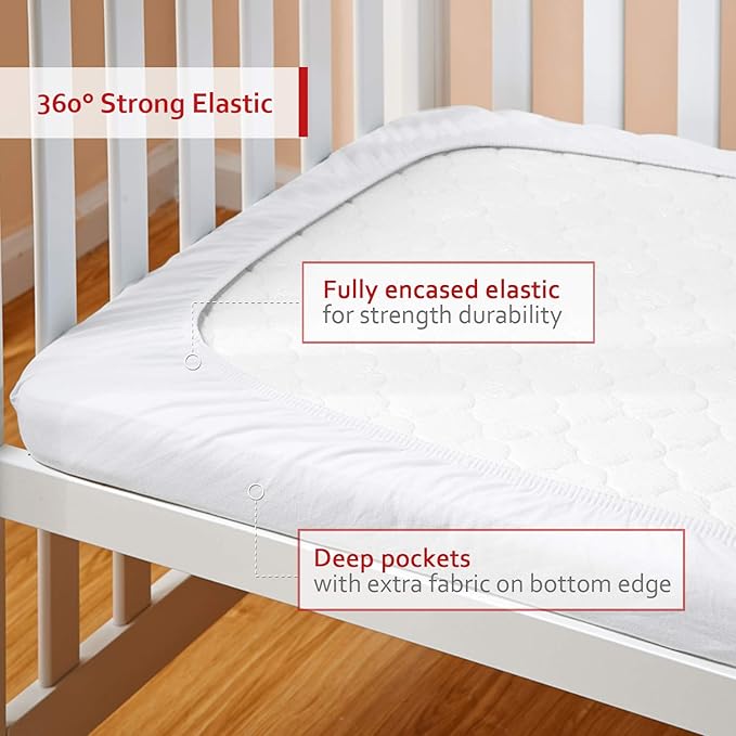 Pack and Play Sheets Fitted, Breathable Thick Playard Lovely Print Cover 39"×27"×5" Compatible with Graco Pack n Play, Dinosaur