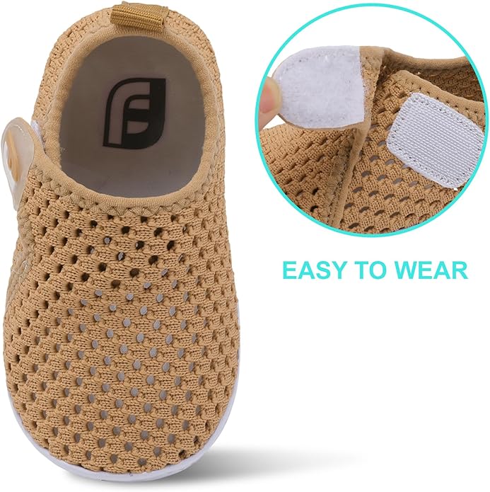 JOINFREE Baby Toddler Water Shoes Boys Girls Sandals Barefoot Kids Breathable Sneakers Shoes for Walking Running