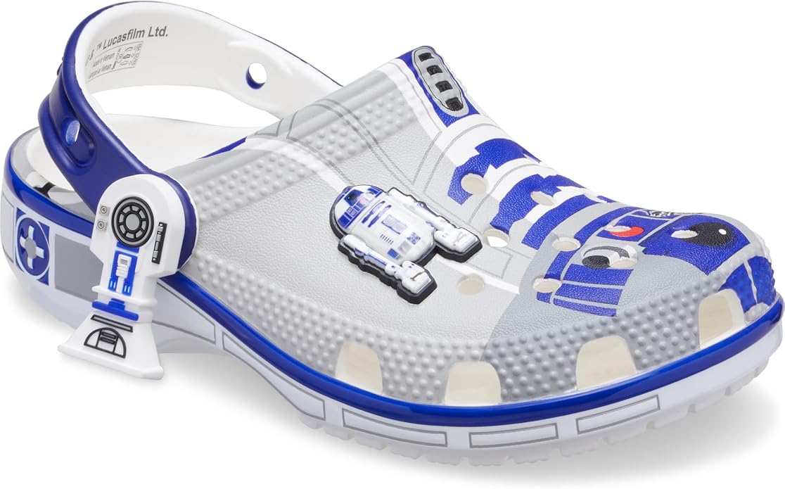 Crocs Unisex-Child Star Wars R2D2 Classic Clogs