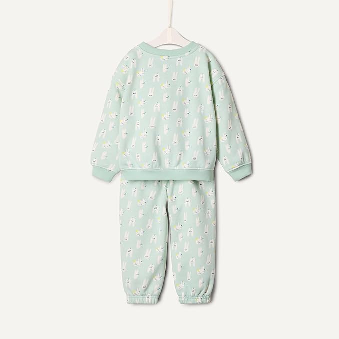 Amazon Essentials x Sofia Grainge Unisex Toddlers and Babies' Sweatshirt & Sweatpant Set