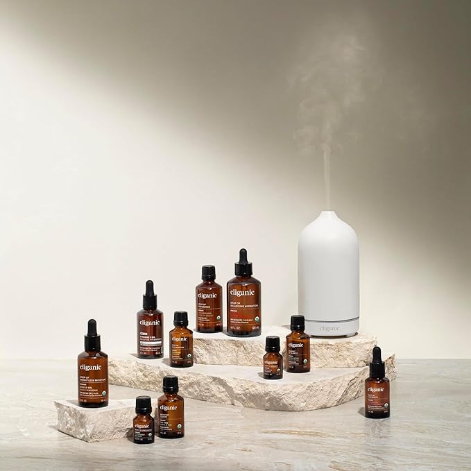 Cliganic Organic Tea Tree Essential Oil, 100% Pure Natural, for Aromatherapy | Non-GMO Verified (Packaging May Vary)