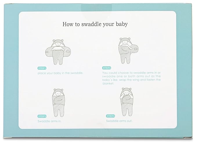 BlueMello Baby Swaddle Blanket | Ultra-Soft Plush Essential for Infants 0-6 Months | Receiving Swaddling Wrap Beige | Ideal Newborn Registry and Toddler Boy Accessories | Perfect Baby Girl Shower Gift