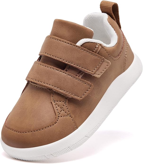 MORENDL Boys & Girls Walking Shoes 0-4 Years Baby Wide Toe Box Barefoot Shoes Toddler Sneakers