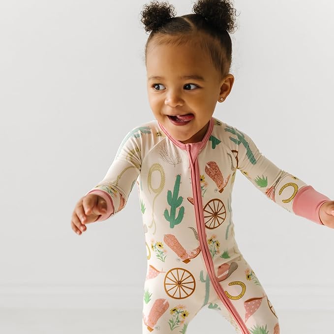 Little Sleepies Pajamas for Baby Boys & Girls, Viscose from Bamboo Baby Pajamas, Preemie & Newborn Sleepers, 2-Way Zipper PJs