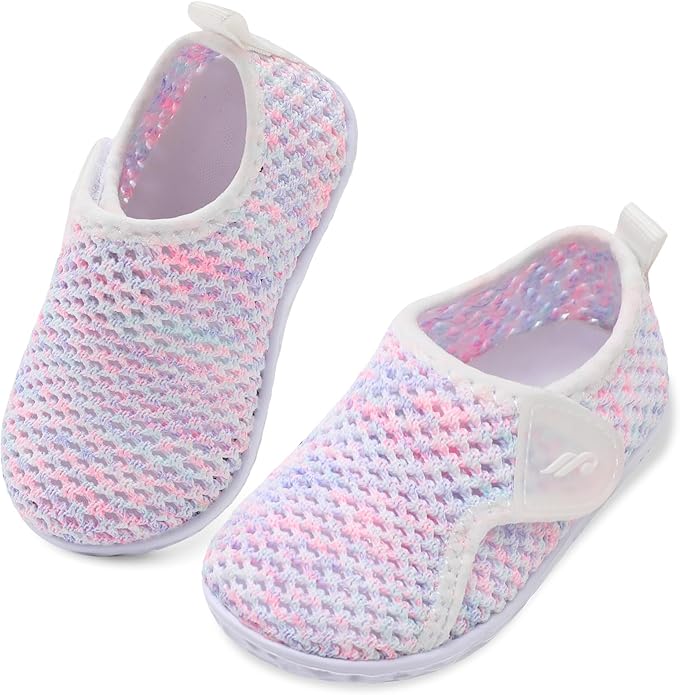 JIASUQI Baby Boys Girls Barefoot Swim Pool Water Shoes Beach Walking Sandals Athletic Sneakers