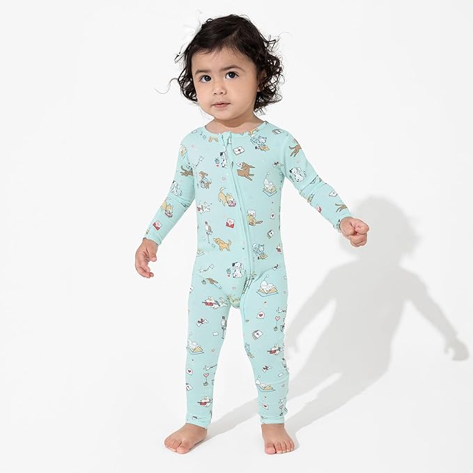 Bellabu Bear Convertible Footies for Baby Boys & Baby Girls, Family Matching Pajamas, Rayon from Bamboo