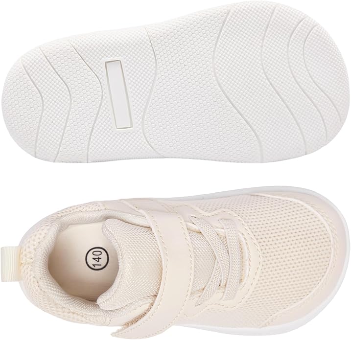 Wide Toe Box Toddler Shoes Baby First Walking Shoe Boys Girls Non-Slip Zero Drop Minimalist Tennis Sneakers
