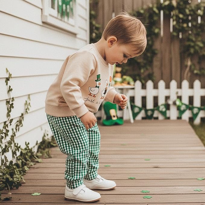 Infant Baby Boy Fall Clothes Set Funny Letter Sweatshirt Pant Outfit Toddler Winter Clothes 6 12 18 Months 2T 3T