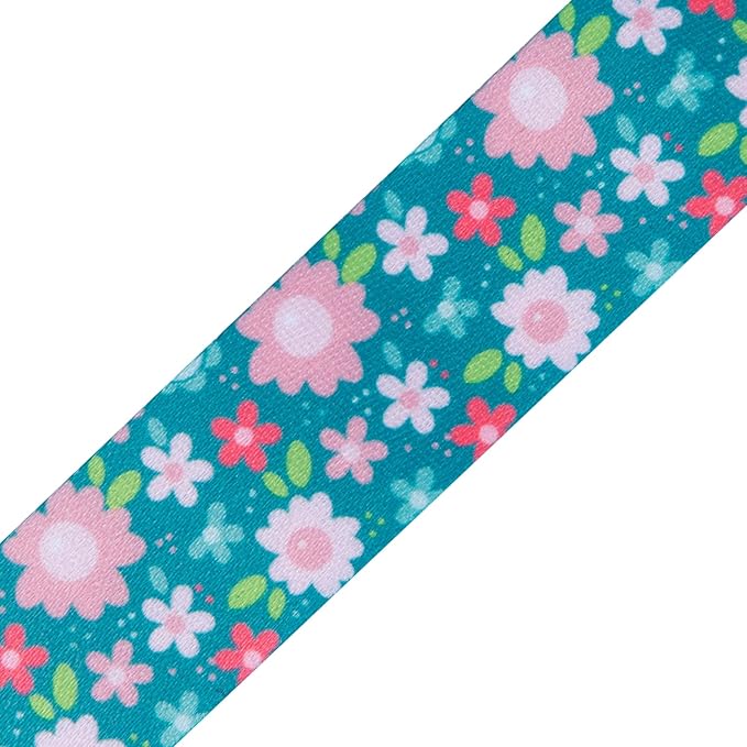 babygoal Floral Pacifier Clips, 6 Pack Binky Paci Holder Leashes Fits for Most Pacifiers and Binkies 6PB16