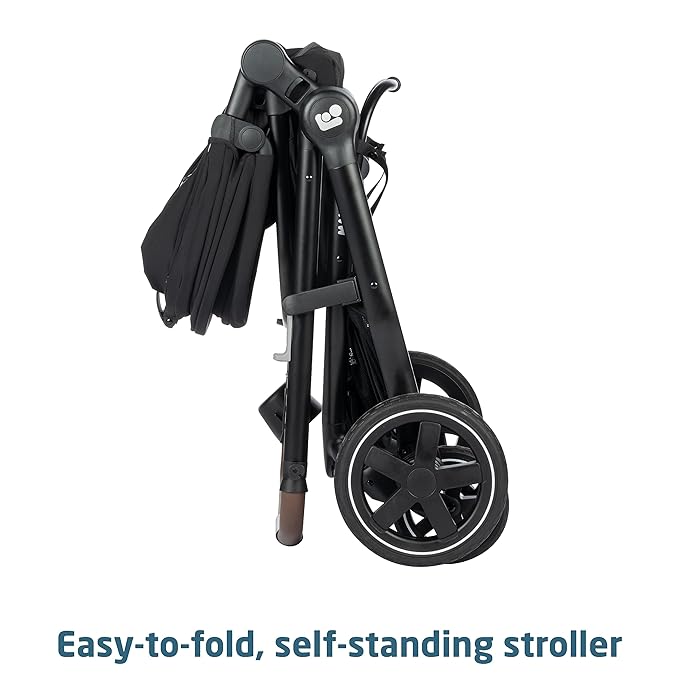 Maxi-Cosi Zelia™ Luxe 5-in-1 Modular Travel System in New Hope Black