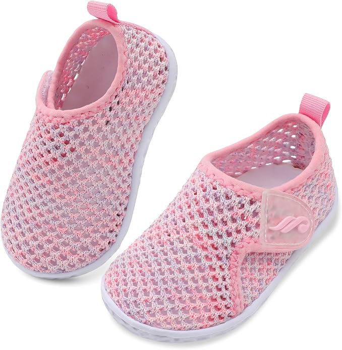 JIASUQI Baby Boys Girls Barefoot Swim Pool Water Shoes Beach Walking Sandals Athletic Sneakers