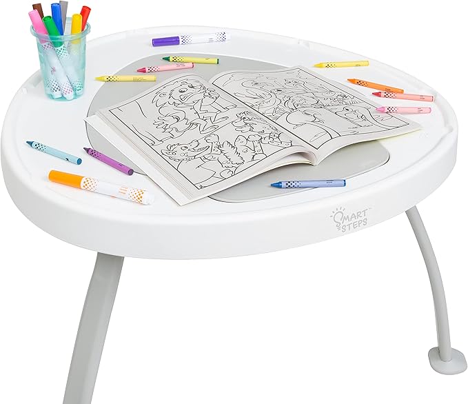 Smart Steps® 3-in-1 Bounce N' Play Activity Center Plus with STEM Learning Toys, Princess Pink