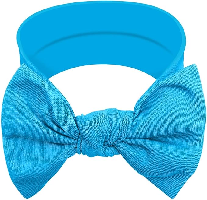 Baby Girl Headbands-Infant,Toddler Cotton Handmade Hairbands with Bows Child Hair Accessories