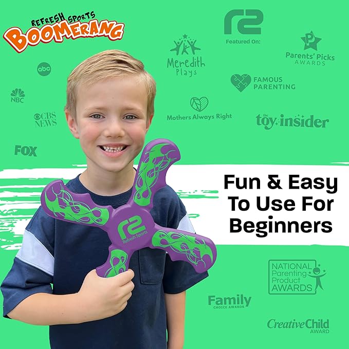 Pool Games & Foam Boomerang - Perfect Valentine’s Day Gifts for Kids, Teens, & Adults - Fun Easter Gifts for Girls & Outdoor Toys for Kids Ages 6 & Up - Great for Pool, Beach & Splash Pad Play