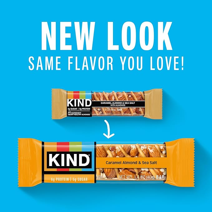 KIND Nut Bars, Variety Pack, Dark Chocolate Nuts & Sea Salt, Peanut Butter Dark Chocolate, and Caramel Almond Sea Salt, Gluten Free, Low Sugar, 5-7g Protein, 12 Count