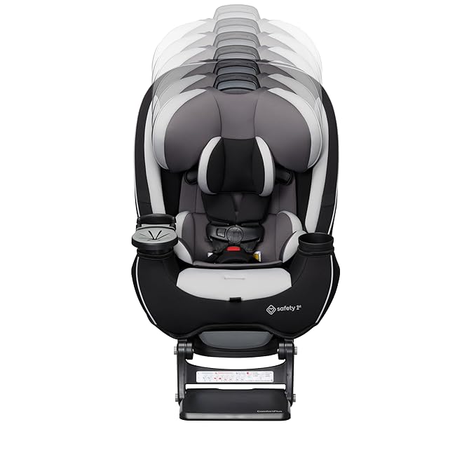 Safety 1st Grow and Go Extend ‘n Ride LX All-in-One Convertible Car Seat, Black Pepper