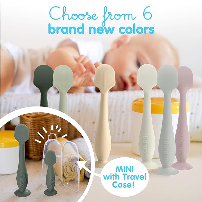 Bumco Diaper Cream Spatula - BPA-Free Diaper Bag Essentials, Soft Butt Spatula Baby, Mom-Invented Butt Paste Spatula, Bumco Diaper Cream Spatula, Flexible Diaper Cream Applicator, Bumco Baby Bum Brush
