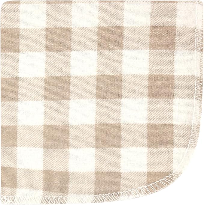 Hudson Baby Unisex Baby Flannel Washcloths, Boy Woodland Pals 12Pk, One Size