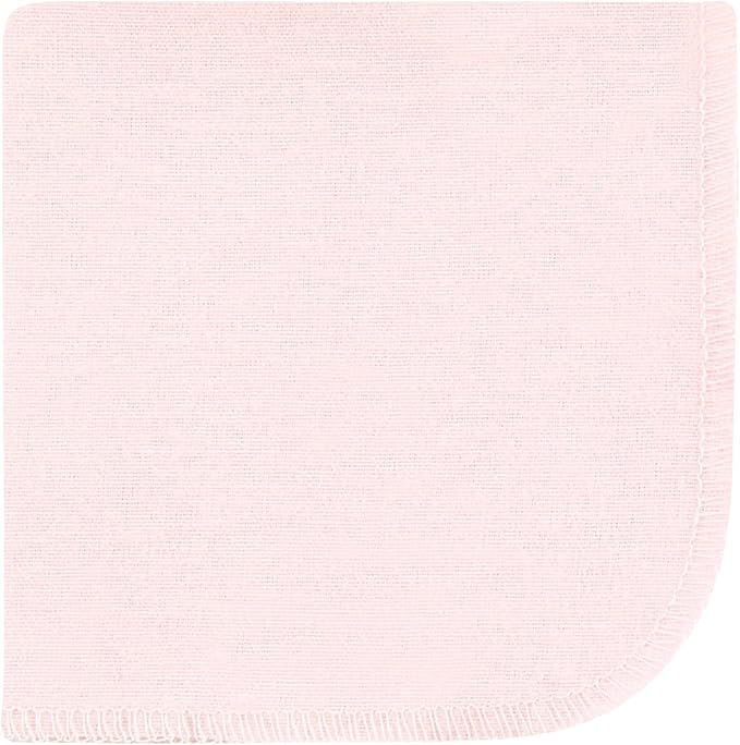 Hudson Baby Unisex Baby Flannel Cotton Washcloths, Lemon Daisy 12 Pack, One Size