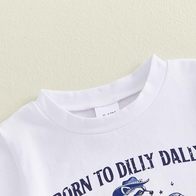 WZTYYDS Toddler Baby Boy Summer Clothes 2T 3T 4T 5T Boys Outfit Letter Truck Short Sleeve T-Shirt Tops + Shorts Set