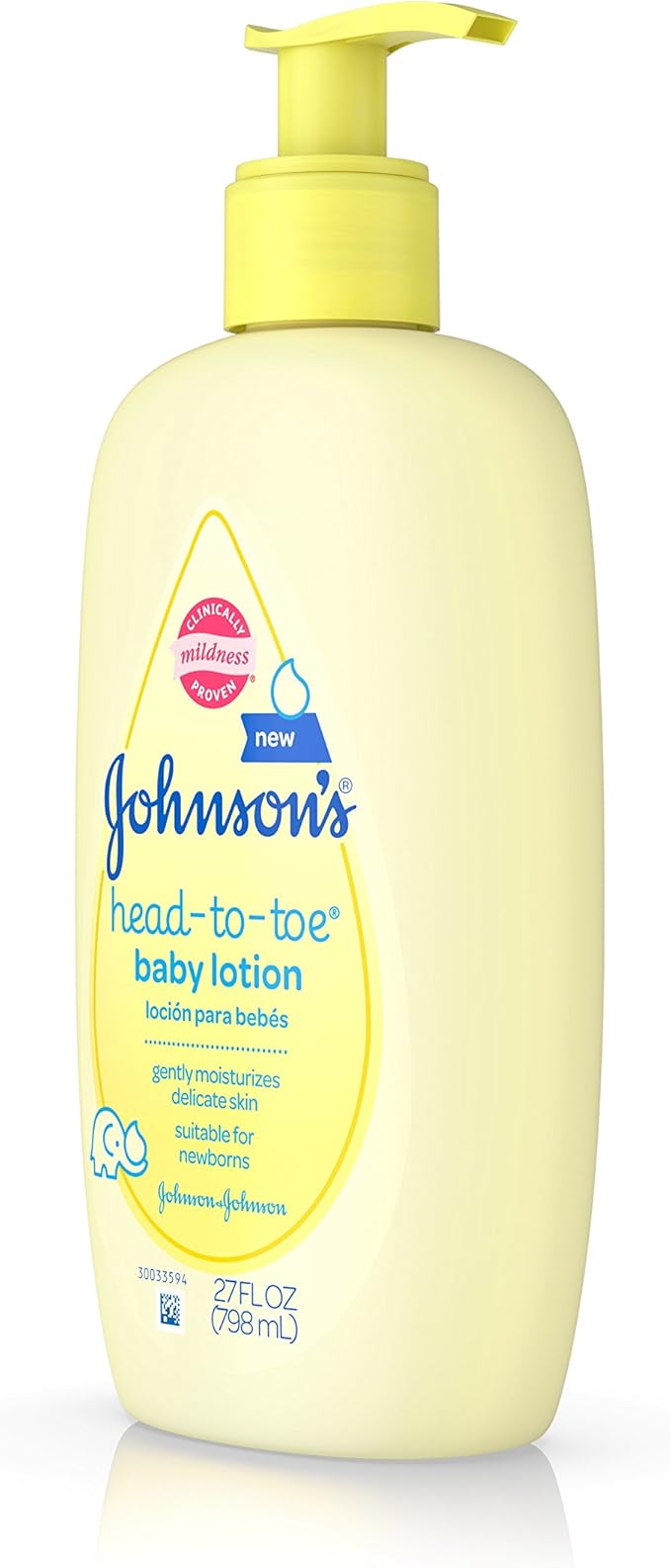 Johnson's Head-to-Toe Baby Lotion, 27 Fluid Ounce